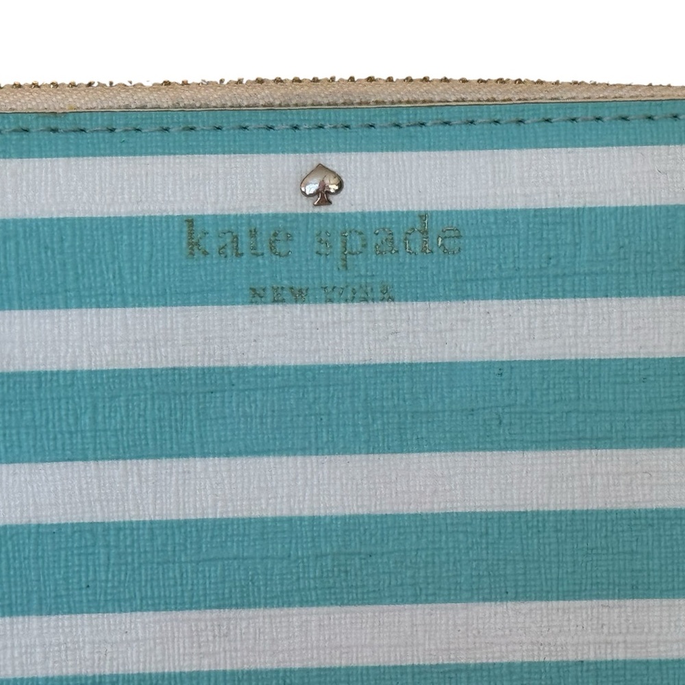 Kate Spade Continental Zippy Wallet w/ Storybook Lining - Picture 2 of 11